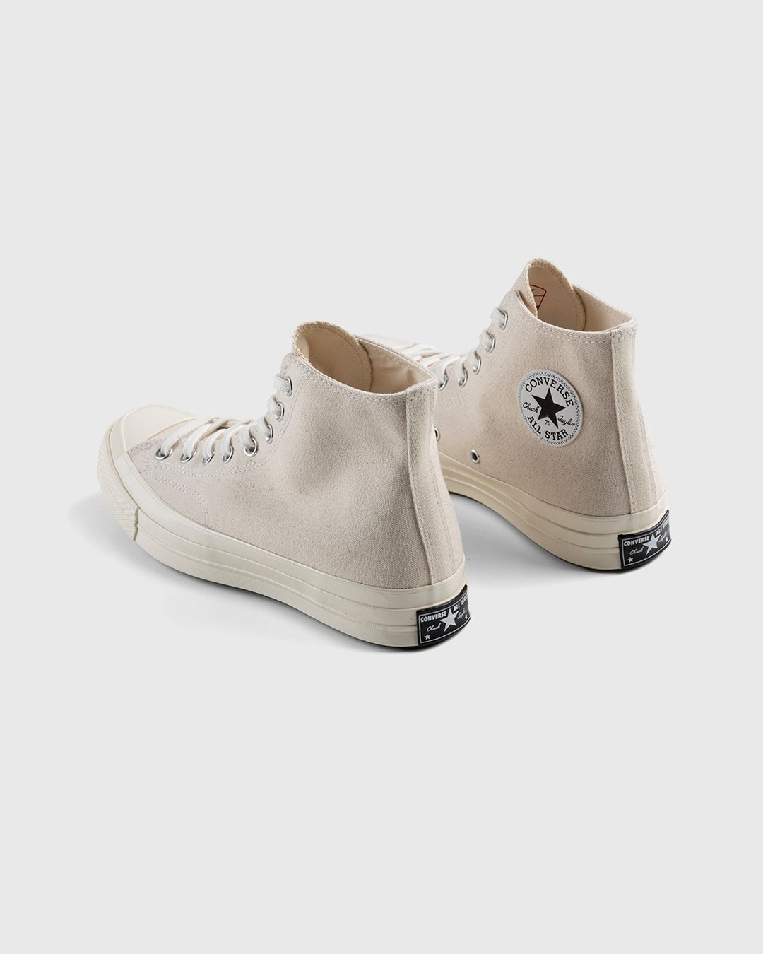 Converse – Chuck 70 Hi Natural/Black/Egret - High Top Sneakers - Beige - Image 5