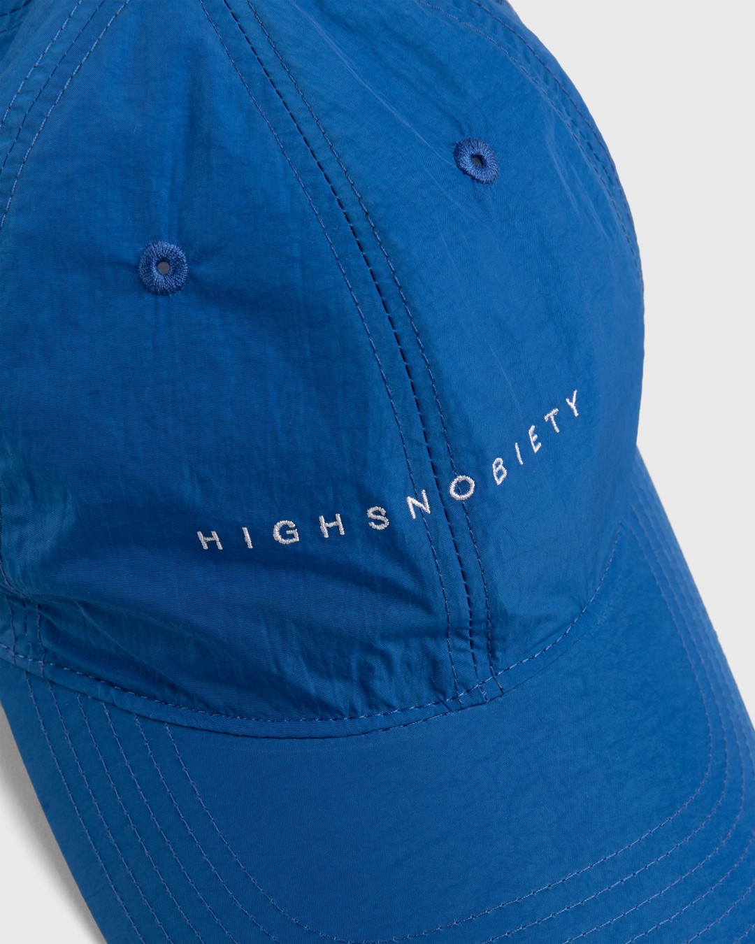 Highsnobiety – Nylon Ball Cap Cobalt Blue - Caps - Blue - Image 5