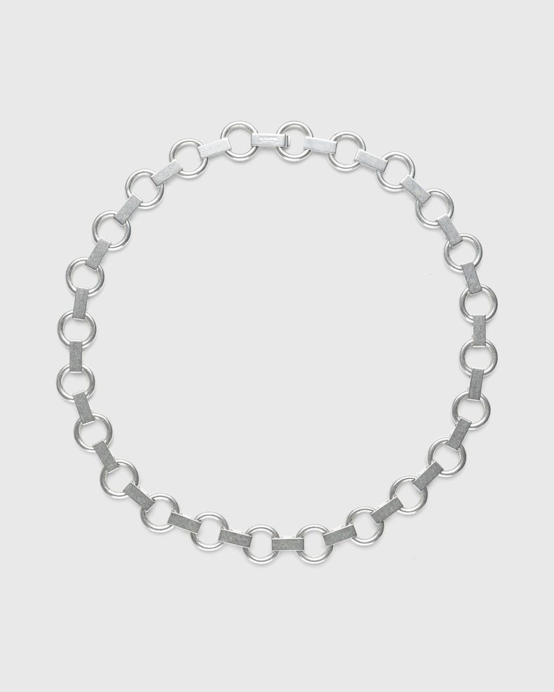 Chain Link Necklace Silver