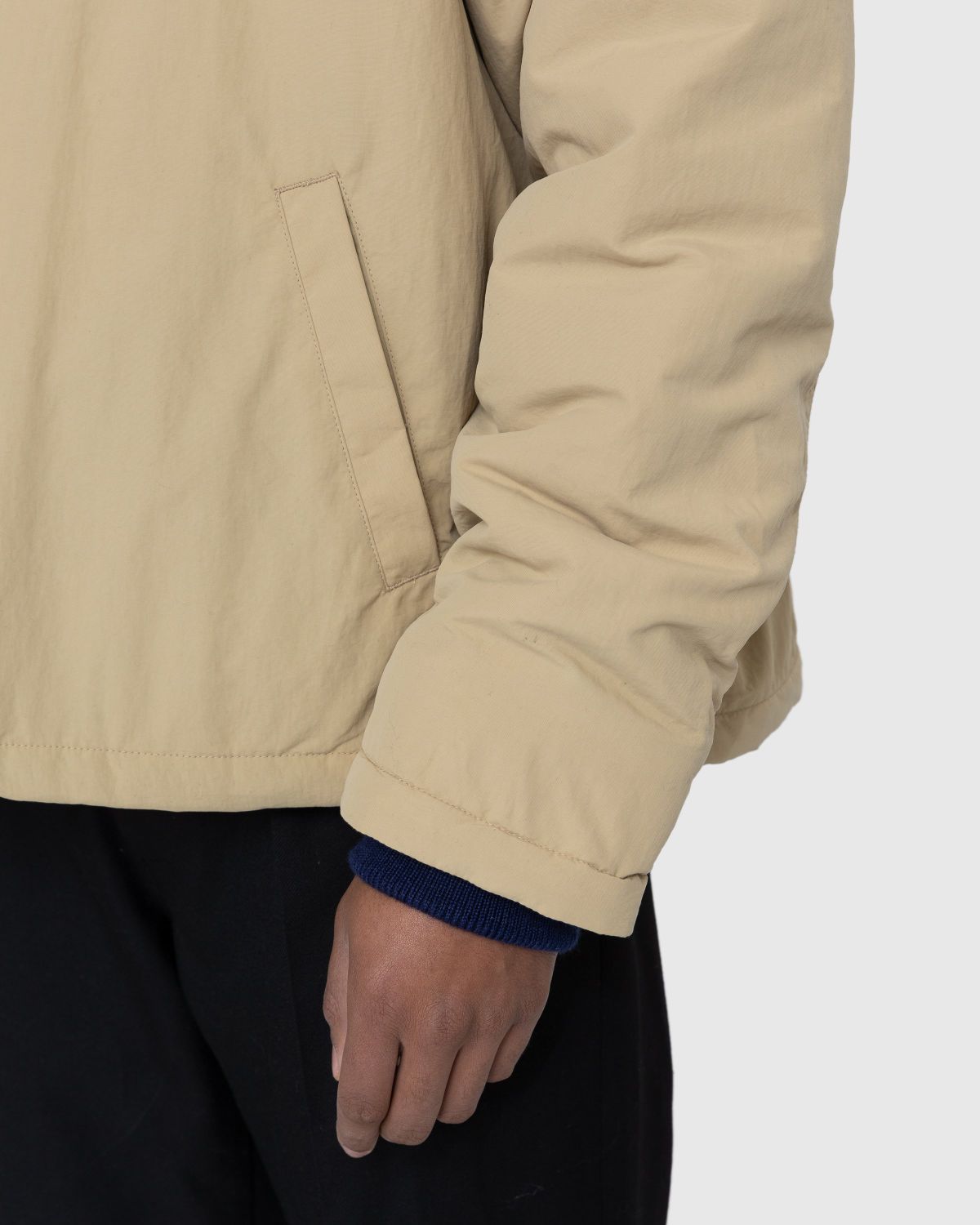 Highsnobiety – Insulated Coach Jacket Beige - Outerwear - Beige - Image 5