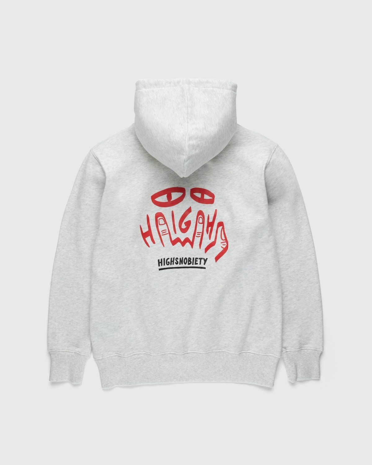 KARMA8A x Highsnobiety – HS Sports High Hoodie White - Sweats - White - Image 1