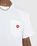 Carhartt WIP – Pocket Heart T-Shirt White - Tops - White - Image 4