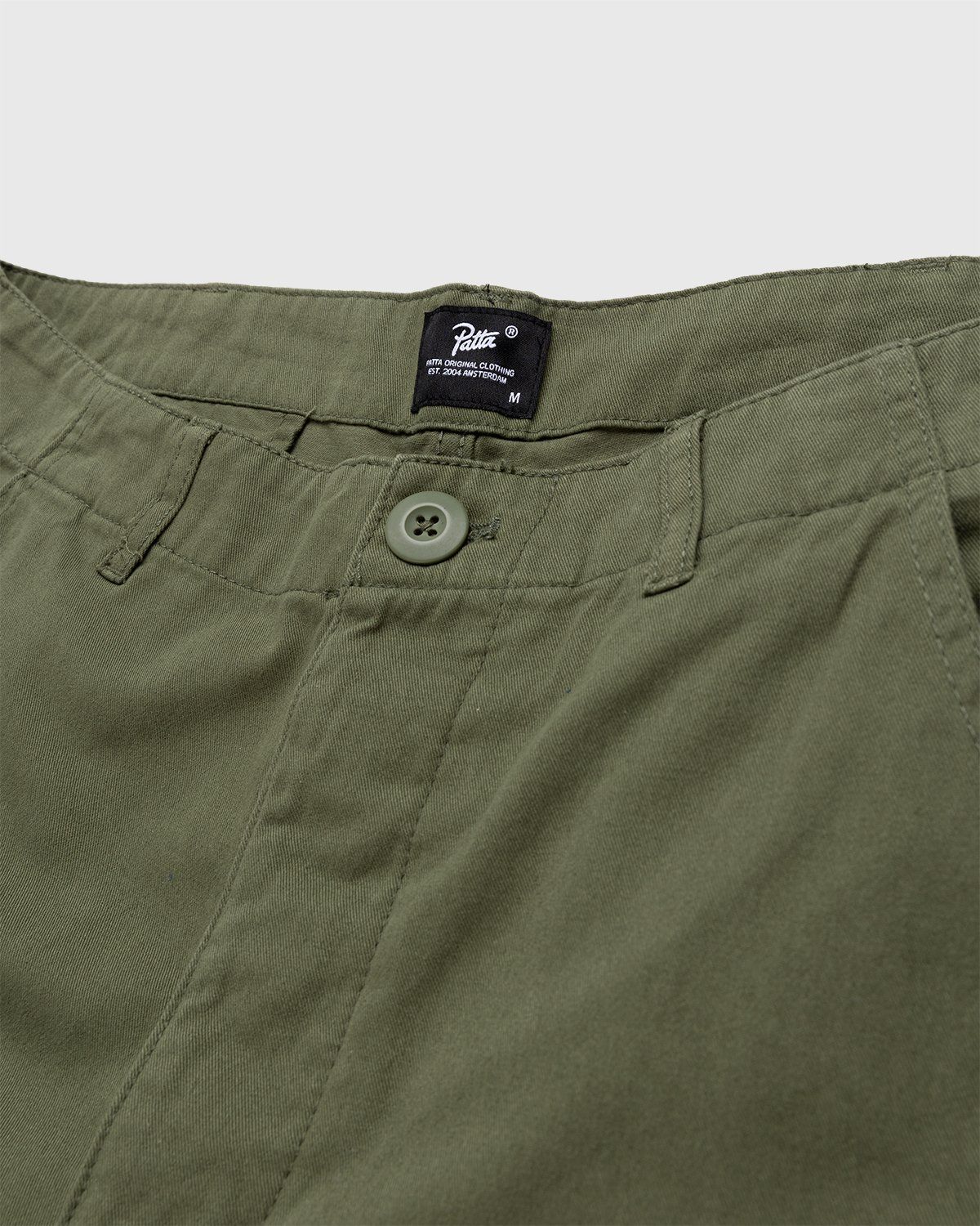 Patta – Basic Cargo Pants Olive - Pants - Green - Image 5