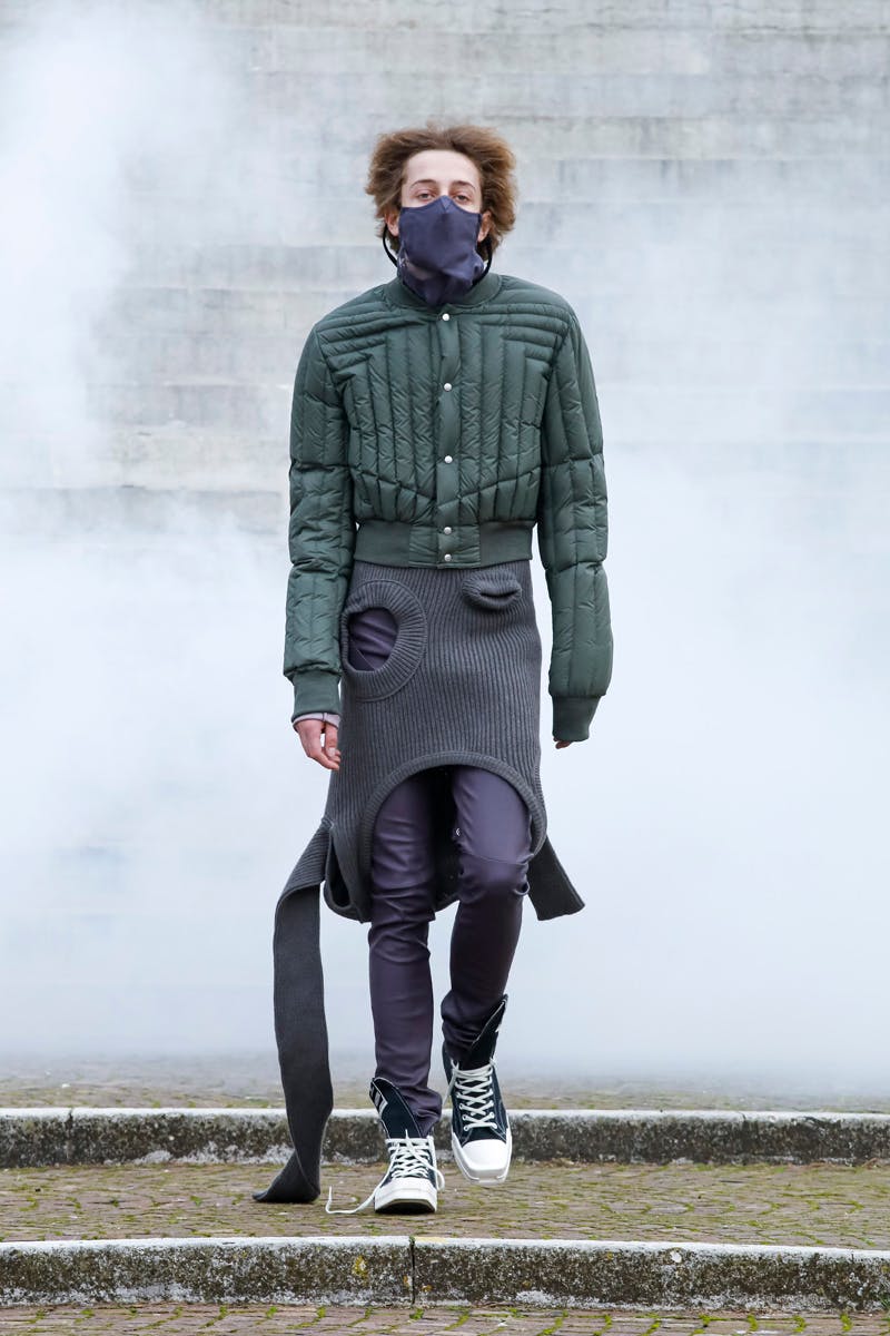 Rick Owens show, Runway, Fall Winter 2021, Paris Fashion Week