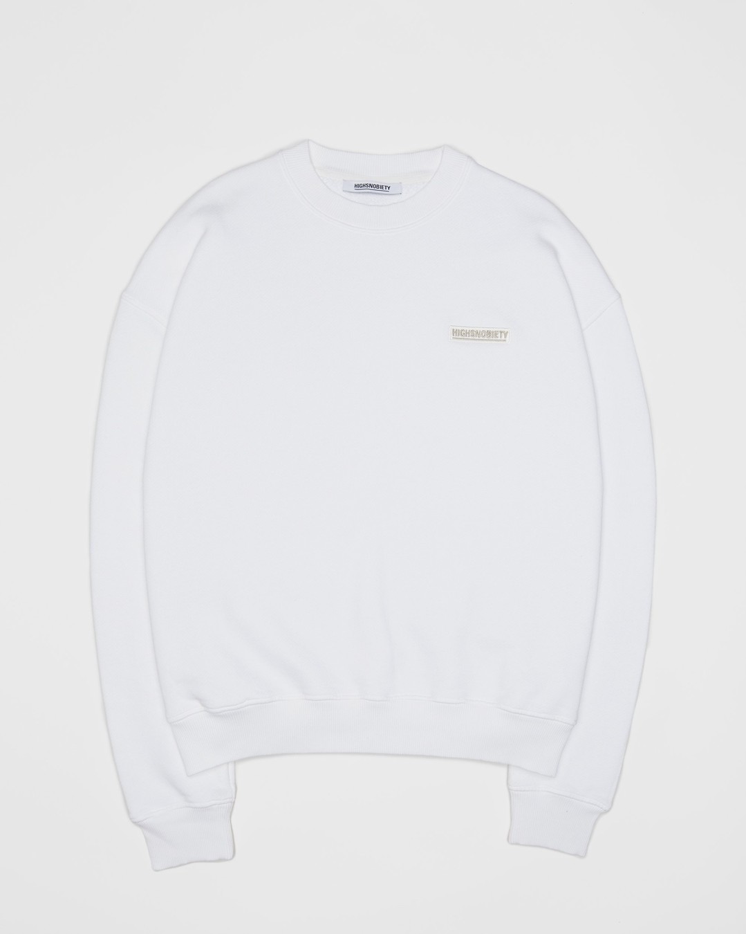 Highsnobiety – Staples Sweatshirt White - Sweats - White - Image 1