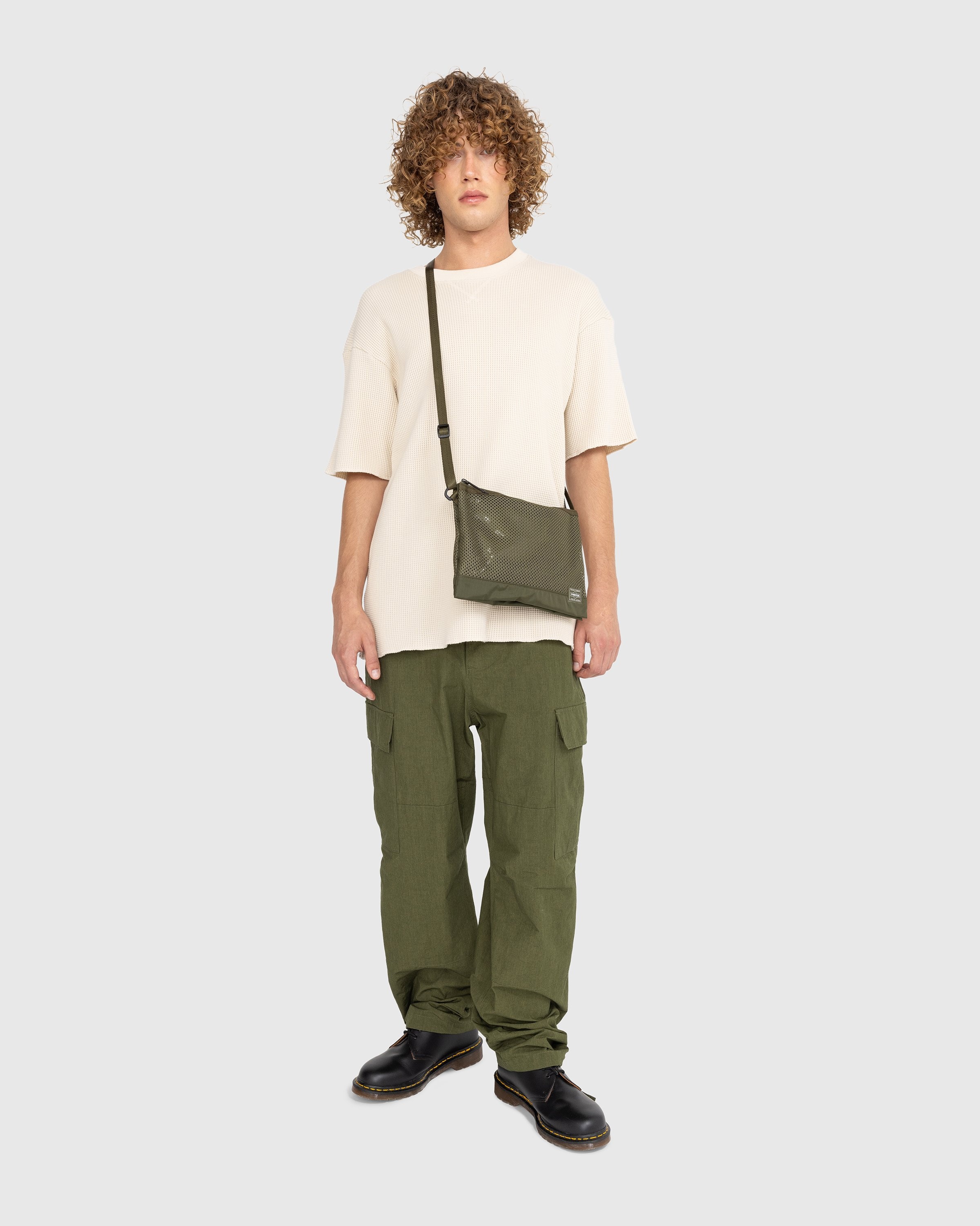 Porter-Yoshida & Co. – Sacoche Screen Shoulder Bag Green - Bags - Green - Image 4