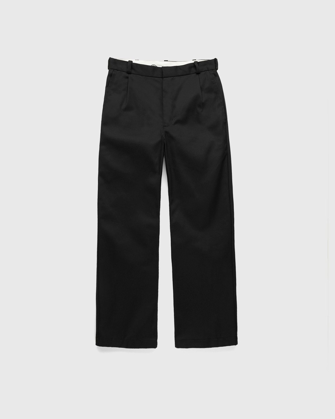 Highsnobiety x Dickies – Pleated Work Pants Black - Work Pants - Black - Image 1