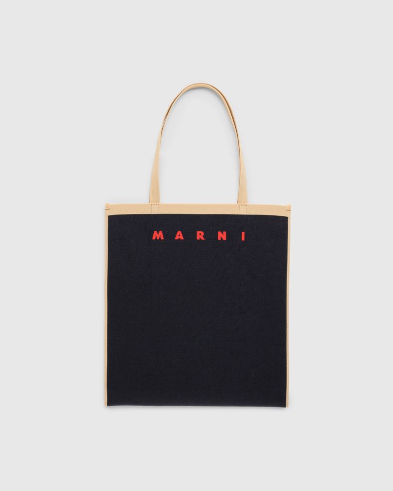 Marni – Tribeca Two-Tone Shopping Bag Pink/Grey