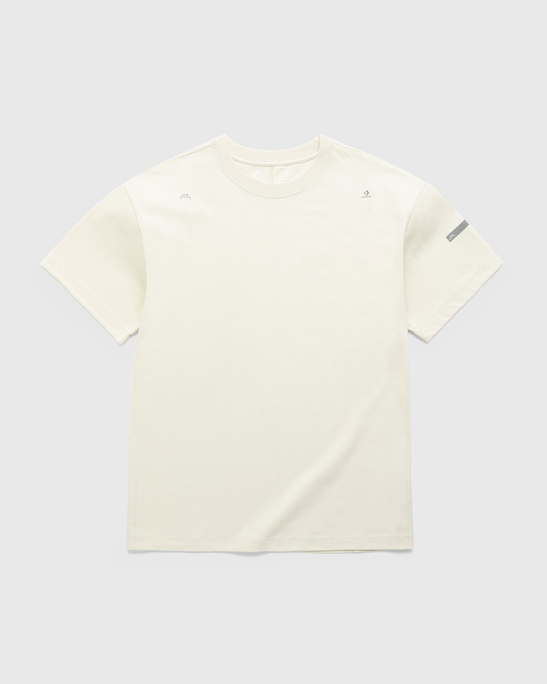 Converse x A-Cold-Wall* – Reflective Tee Bone White - T-Shirts - White - Image 1