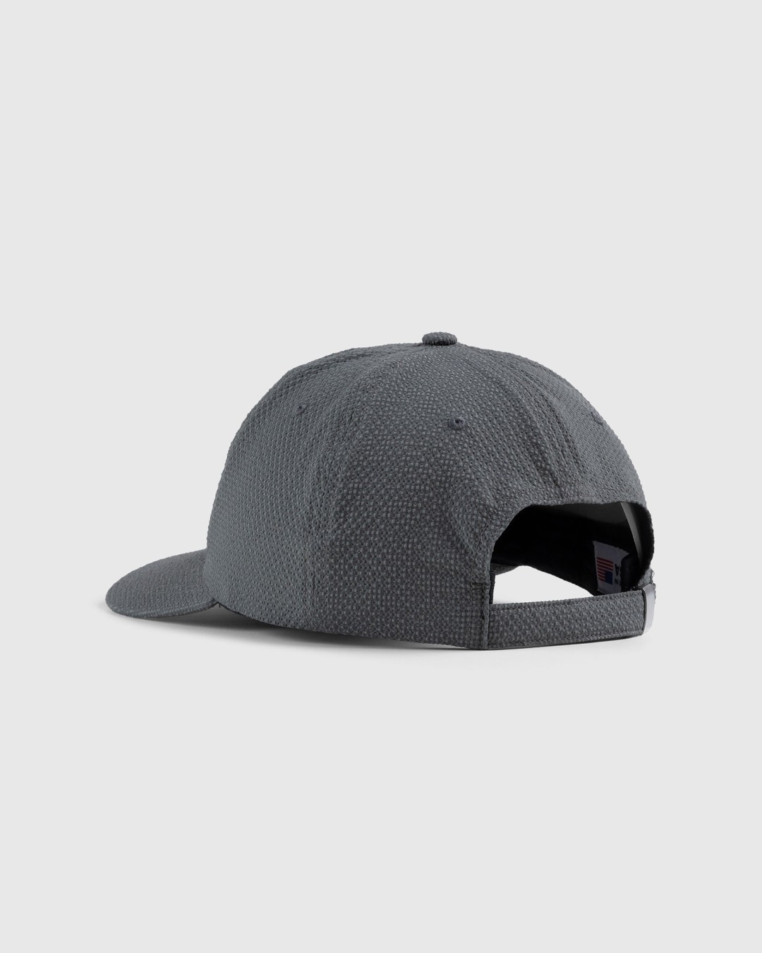 AFFXWRKS – Logo Cap Grey Seersucker - Hats - Grey - Image 3