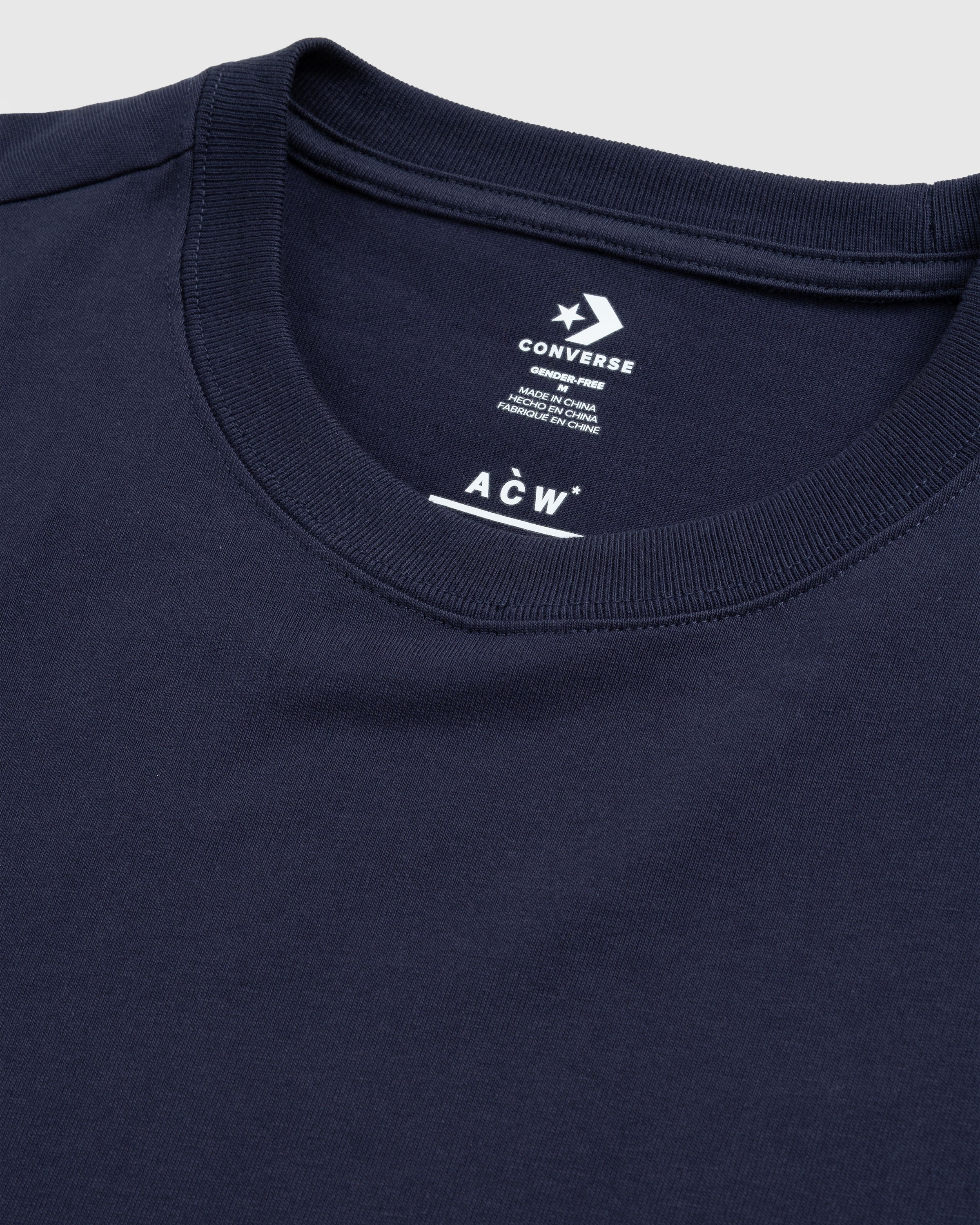 Converse x A-Cold-Wall* – Reflective T-Shirt Navy | Highsnobiety Shop
