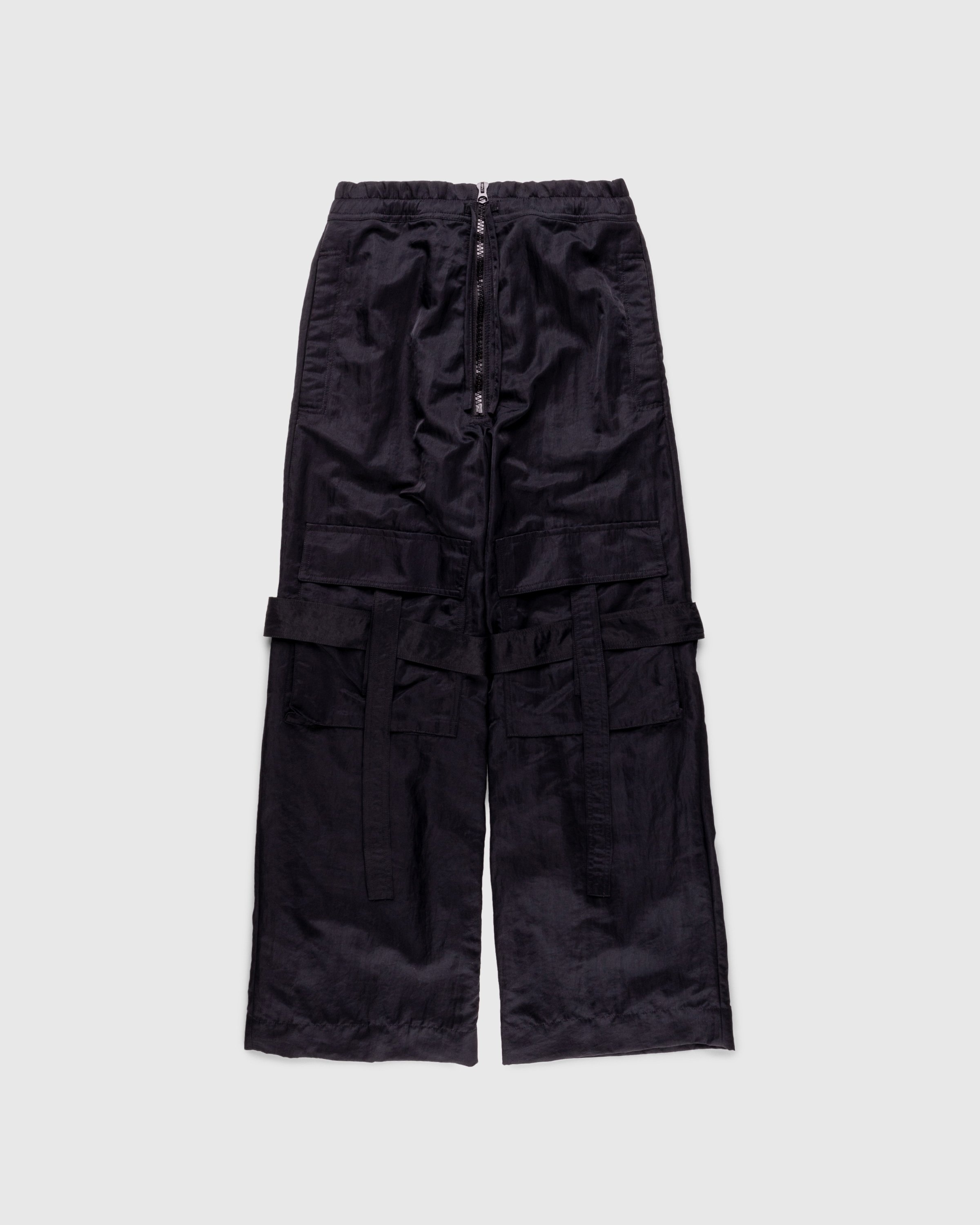 Dries van Noten – Primo Tape Pants Black - Pants - Black - Image 1