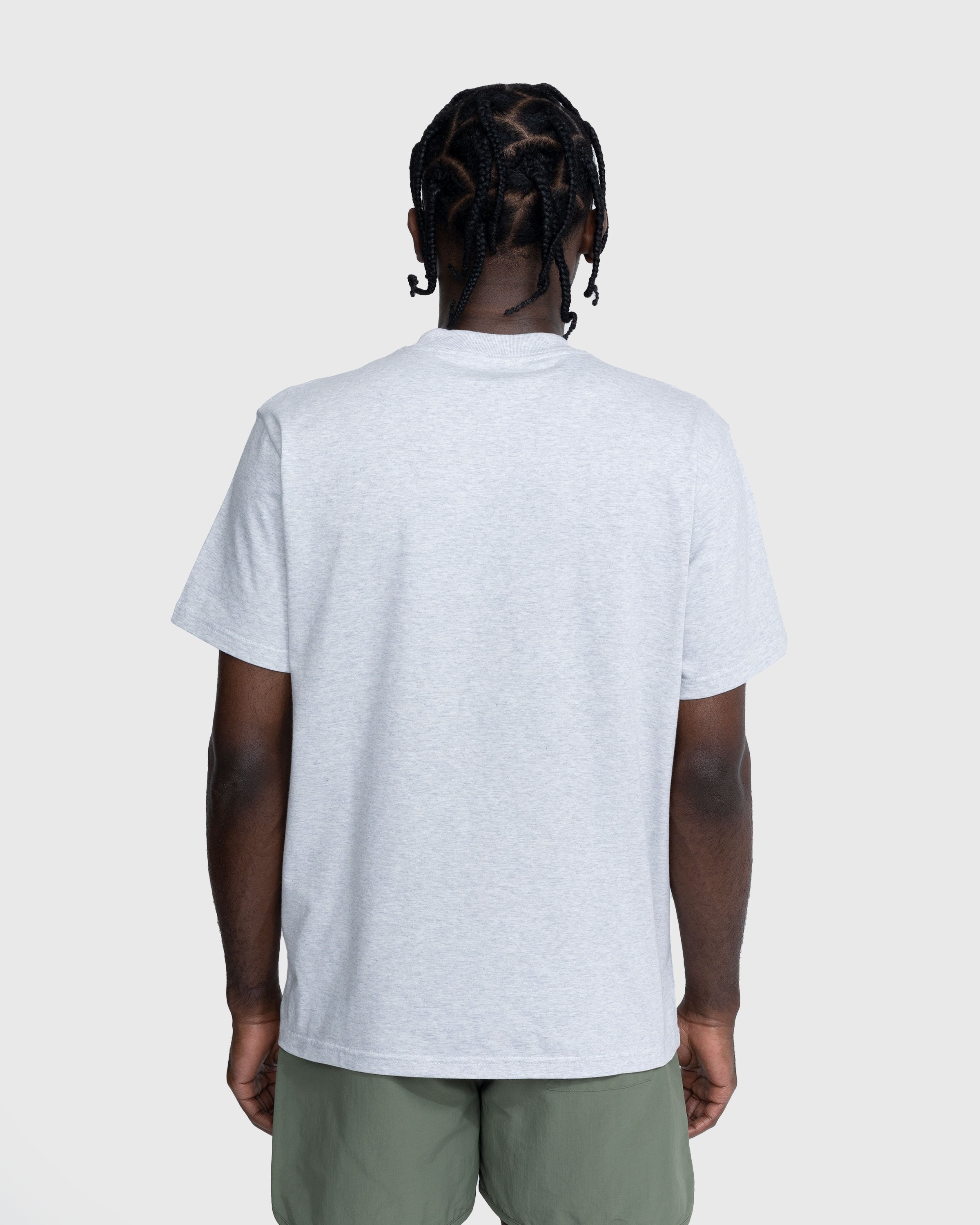 Carhartt WIP – Stomping Grounds T-Shirt Ash Heather/Dollar Green - Tops - Black - Image 3