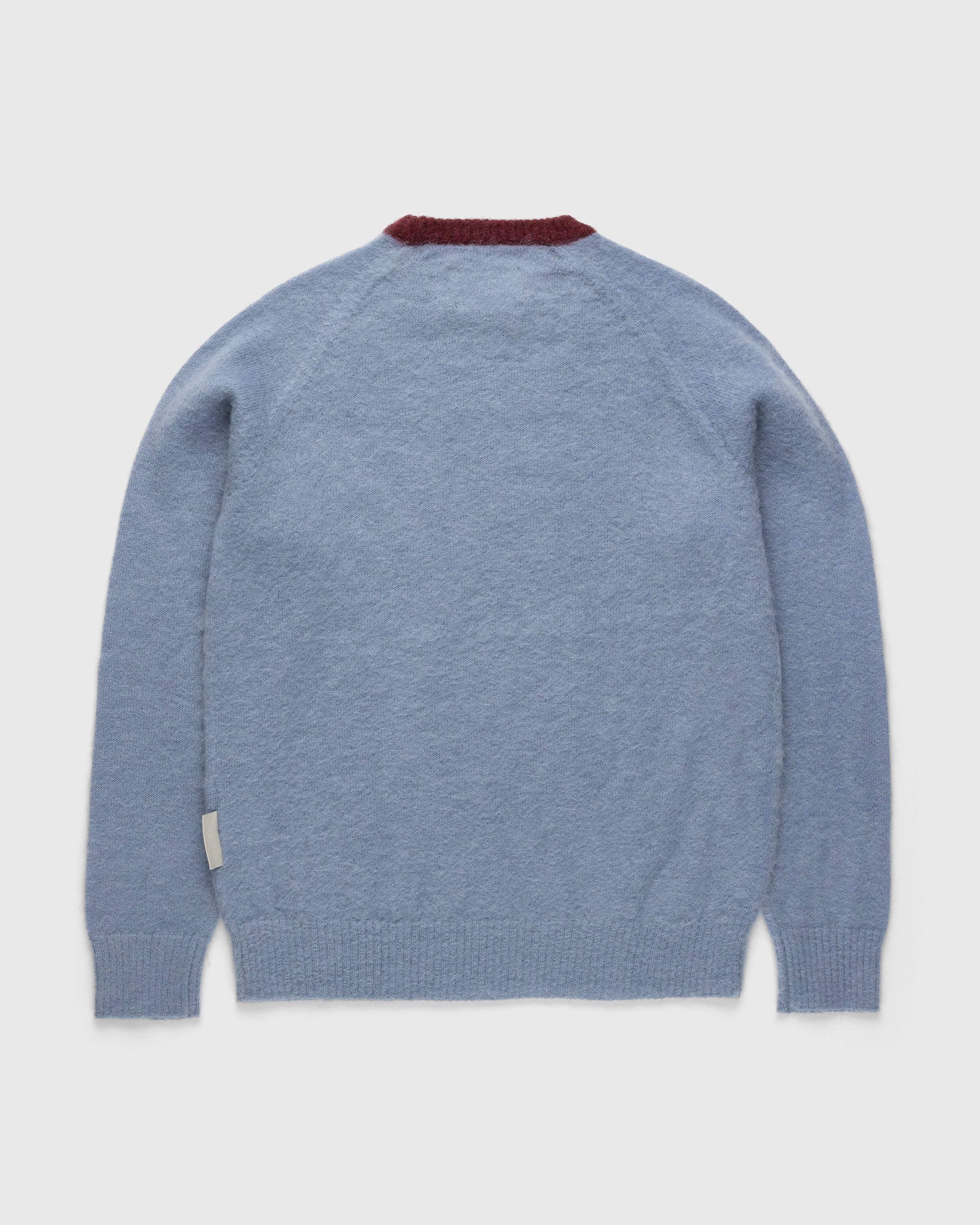 Highsnobiety – Alpaca Sweater Baby Blue - Crewnecks - Blue - Image 2