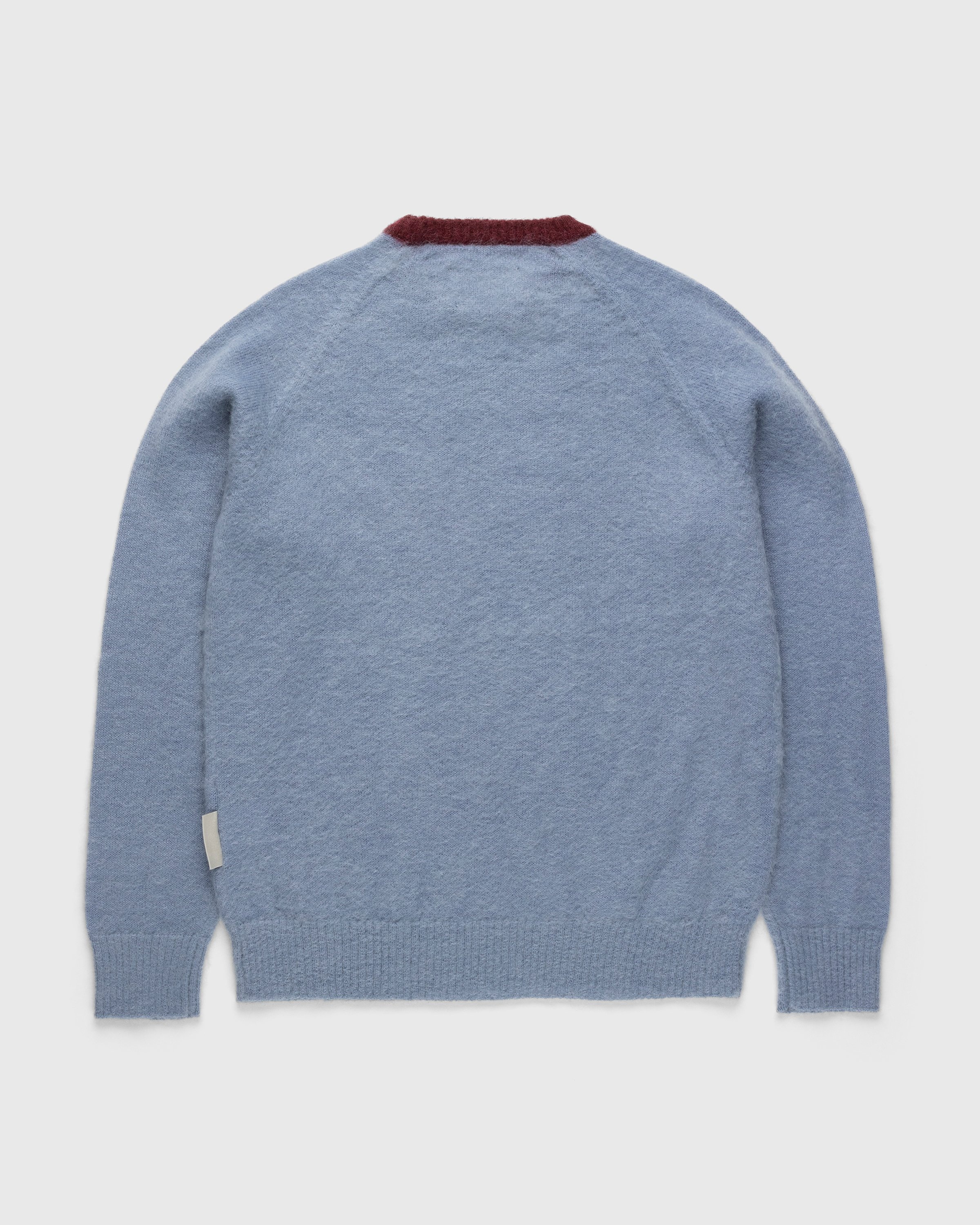 Highsnobiety – Alpaca Sweater Baby Blue - Knitwear - Blue - Image 2