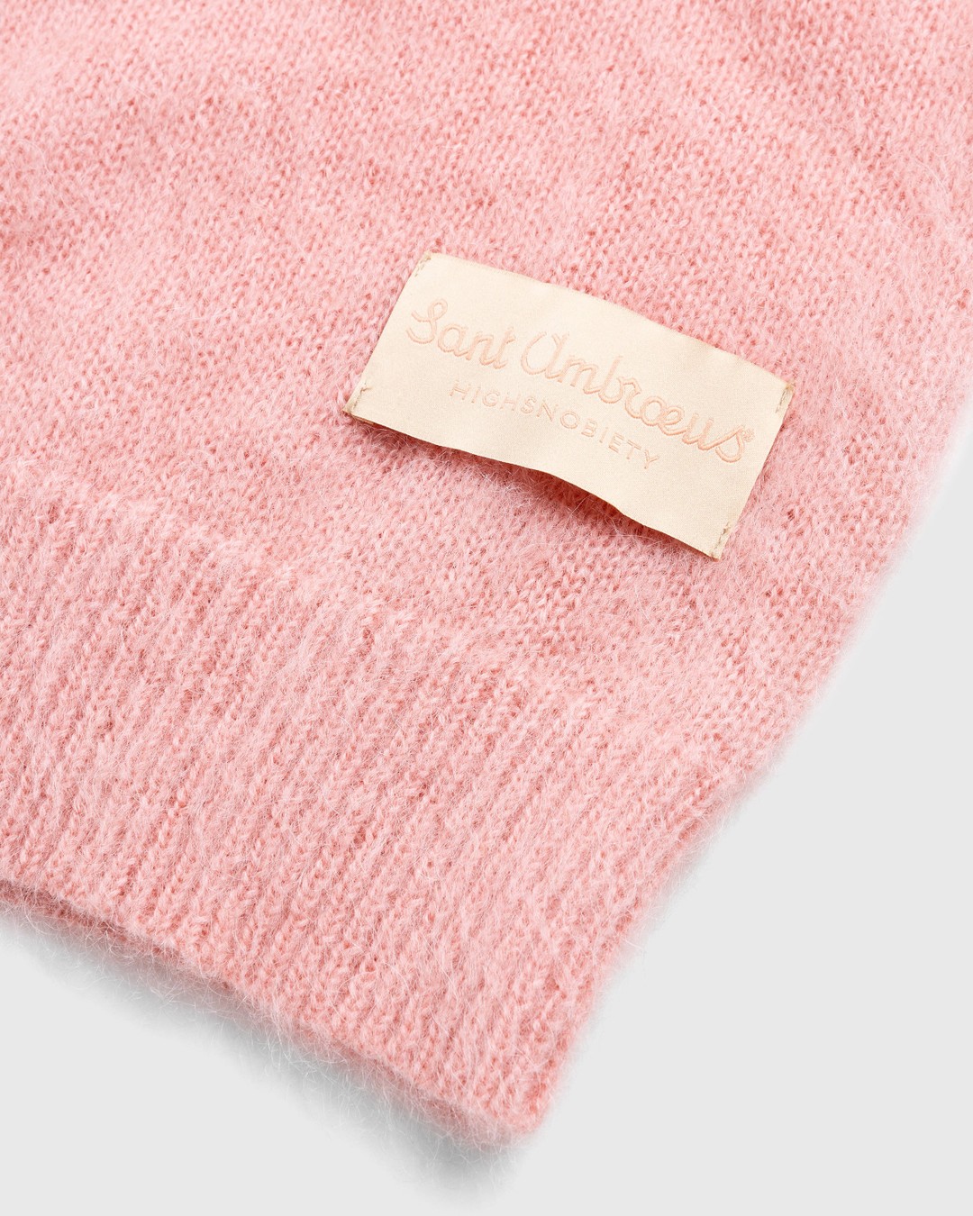 Highsnobiety x Sant Ambroeus – Knit Crewneck Pink  - Knitwear - Pink - Image 7