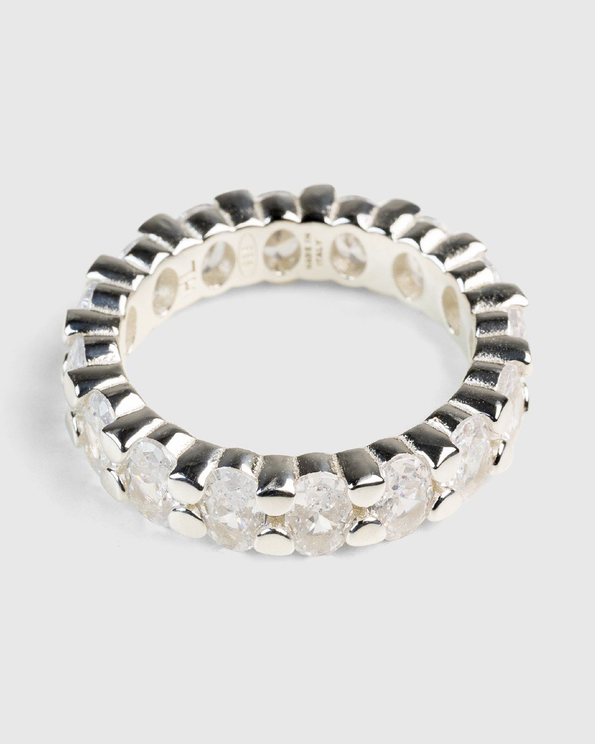 Hatton Labs – Eternity Ring White - Rings - White - Image 3