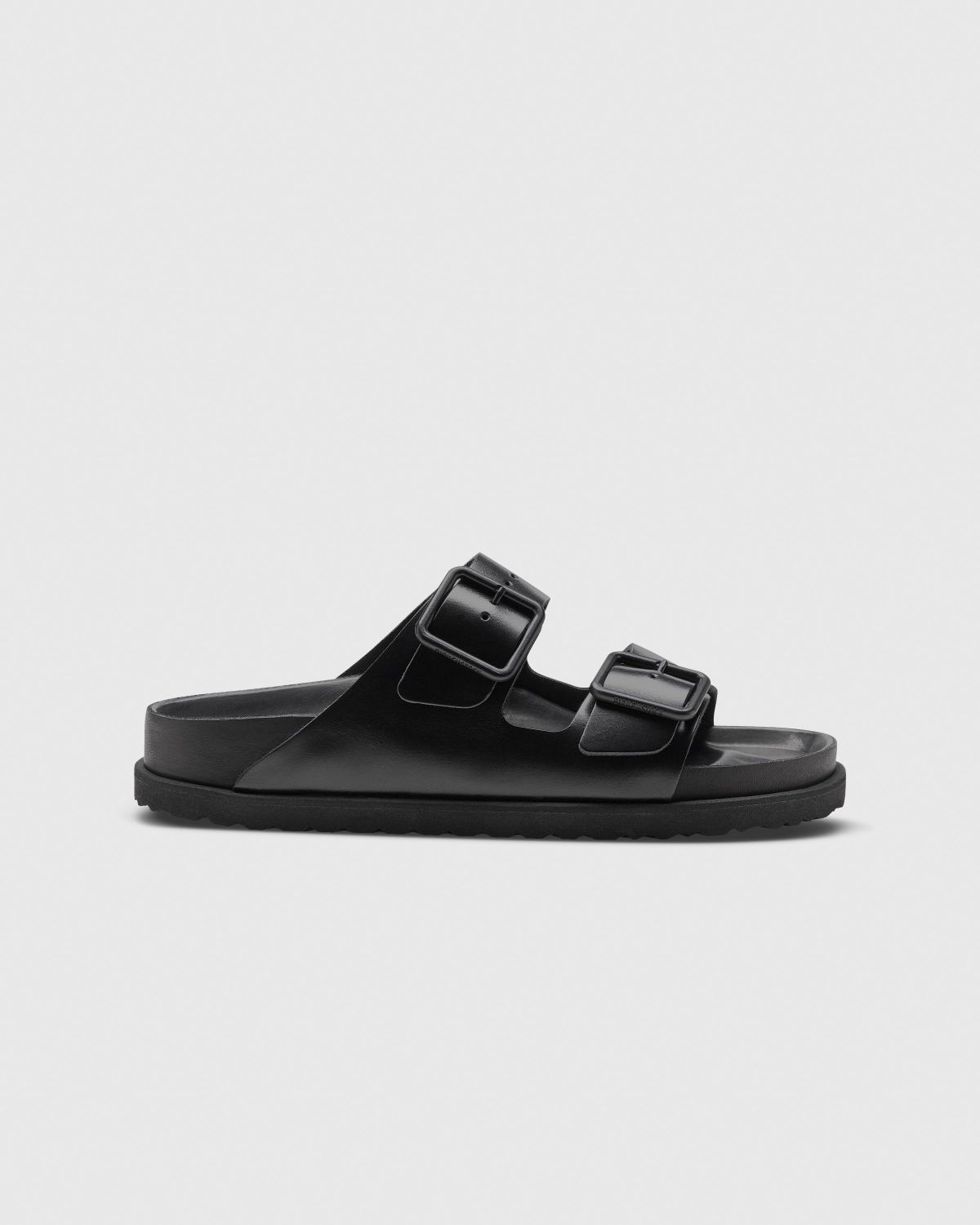 Birkenstock – Arizona Smooth Leather Black - Sandals - Black - Image 1
