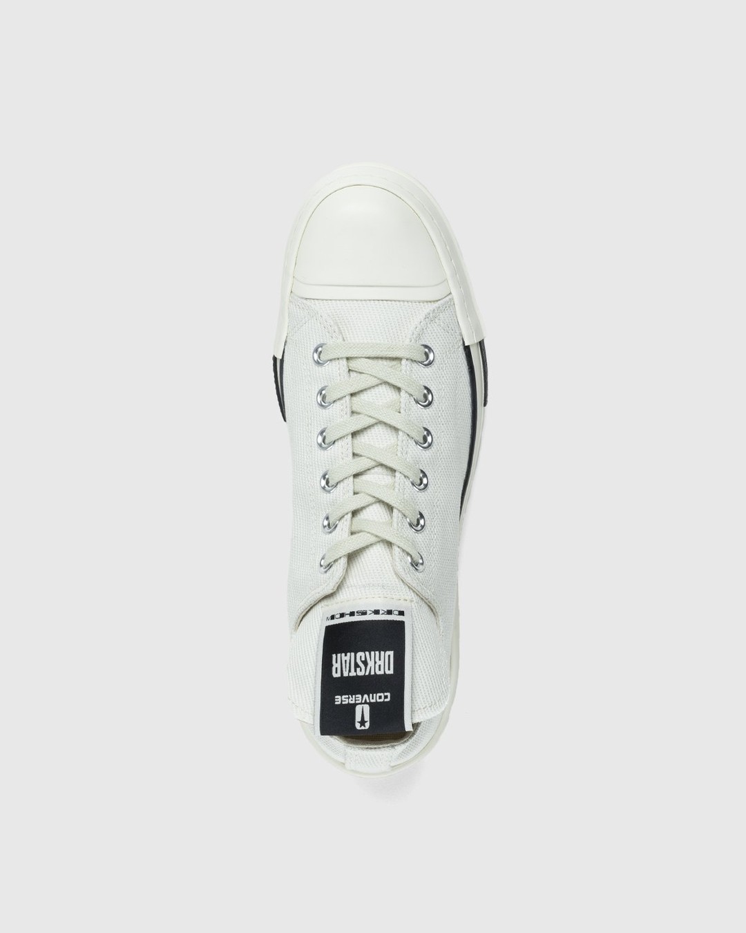 Converse x Rick Owens – DRKSTAR Chuck 70 Ox Lily White/Egret/Black - Sneakers - White - Image 5