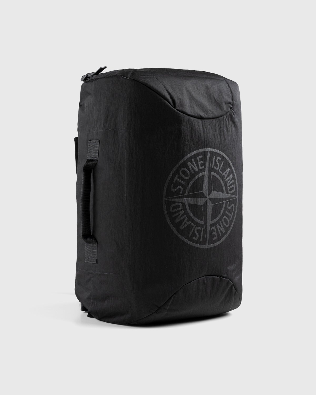 Stone Island – 91274 Nylon Twill Rucksack Black - Bags - Black - Image 3
