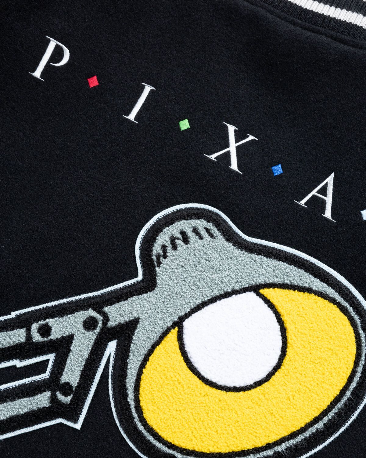 Highsnobiety x Pixar – Varsity Jacket Black  - Outerwear - Black - Image 7
