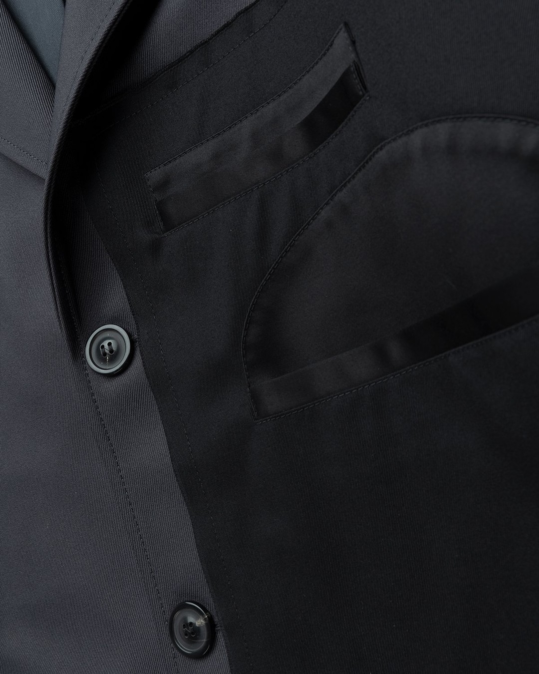 Maison Margiela – Memory Of Twill Coat Dark Grey - Outerwear - Grey - Image 5