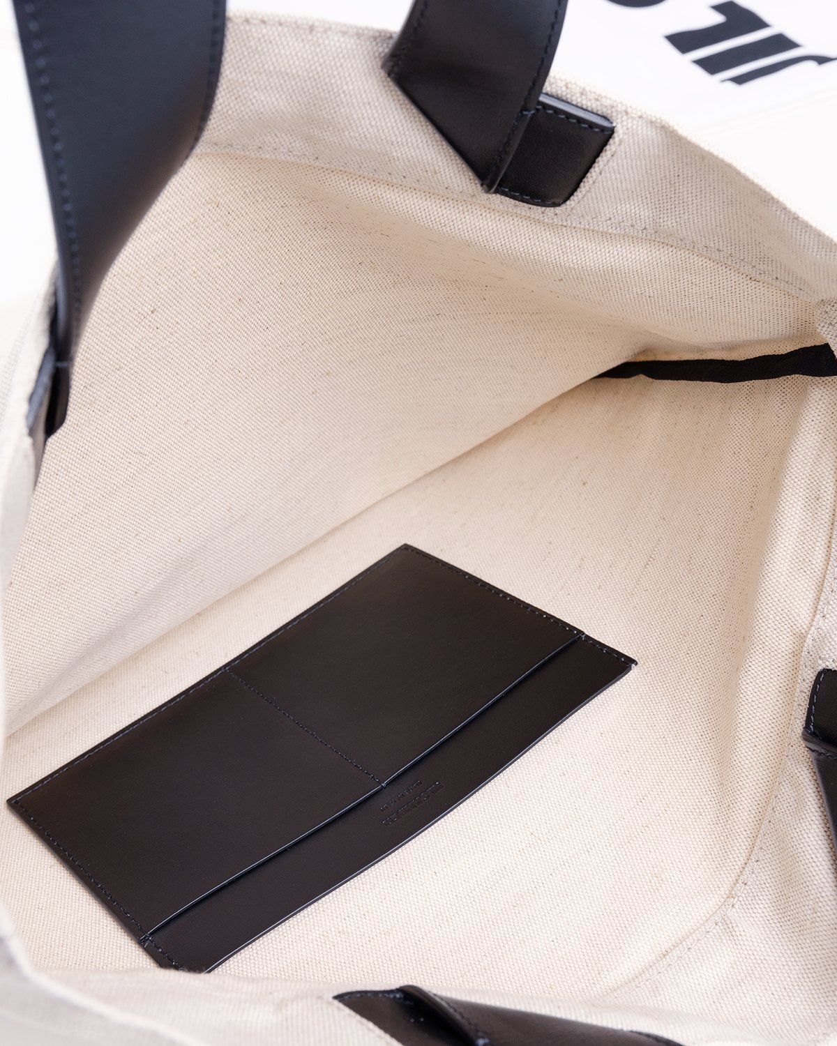 Jil Sander – Large Flat Shopper Natural - Bags - Beige - Image 6