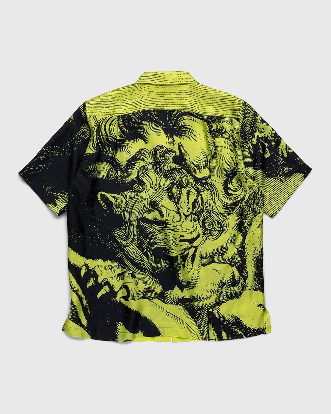 Dries van Noten – Carltone Silk Shirt Yellow - Shirts - Yellow - Image 2