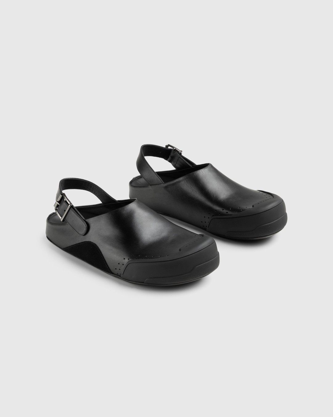Marni – Sabot Black - Sandals - Black - Image 3