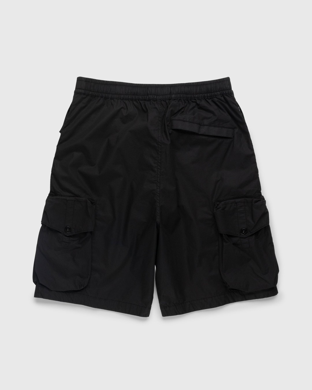 Stone Island – L0103 Garment-Dyed Shorts Black - Shorts - Black - Image 2