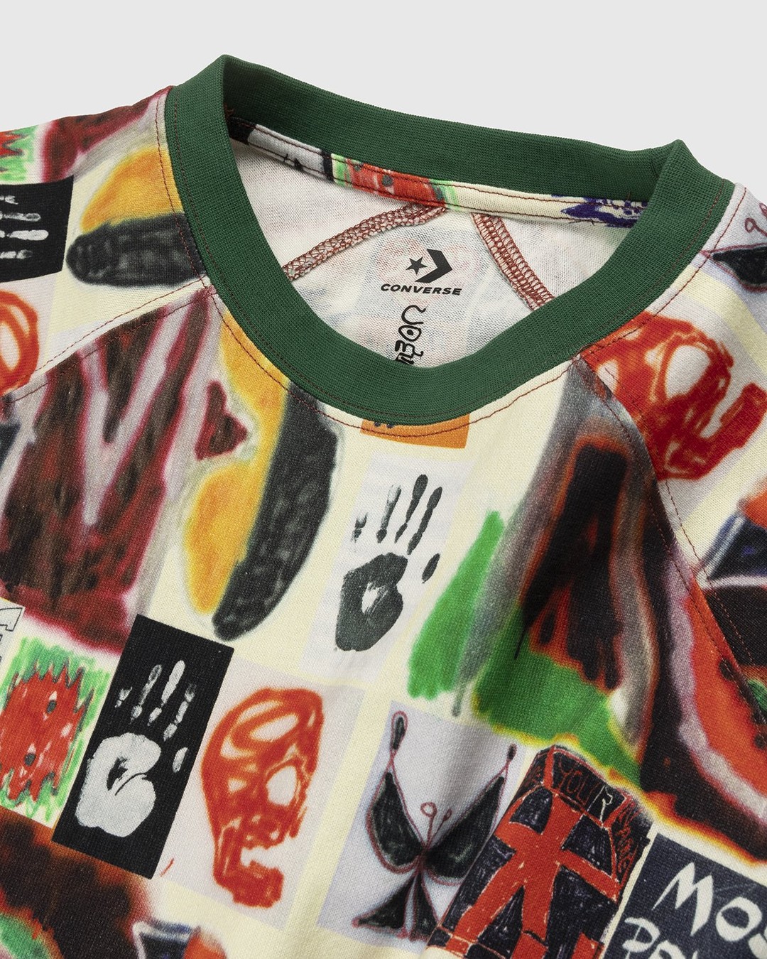 Converse x Come Tees – Realms and Realities Triangle Tee Bone - T-shirts - Multi - Image 8