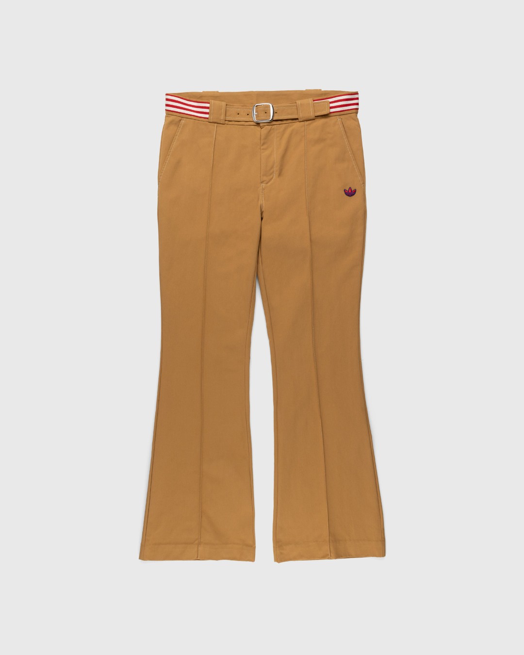 Adidas x Wales Bonner – WB Chino Pants Mesa Brown - Pants - Yellow - Image 1