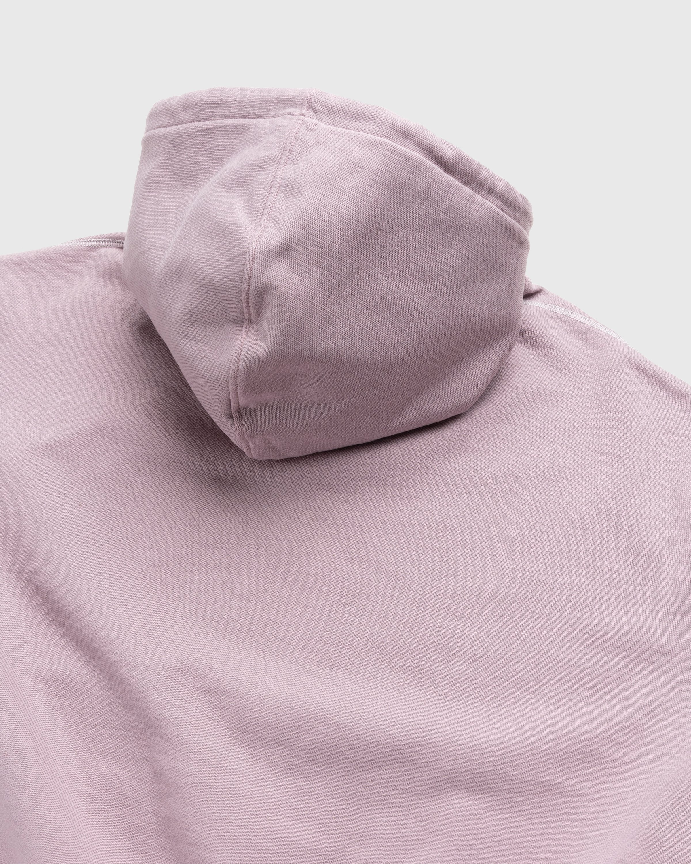 Highsnobiety – Garment Dyed Hoodie Pink - Hoodies - Pink - Image 5