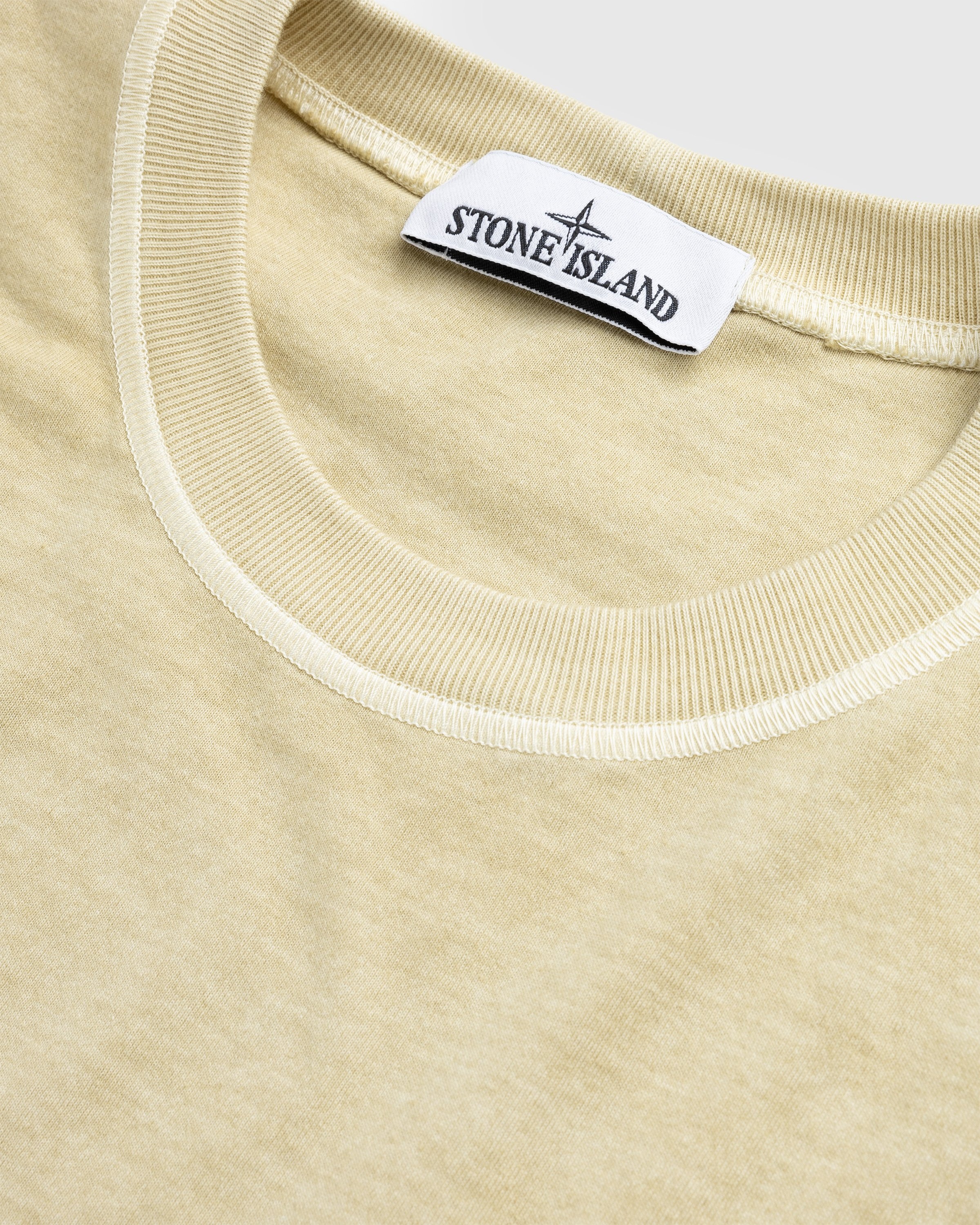 Stone Island – Fissato T-Shirt Natural Beige - T-shirts - Beige - Image 5
