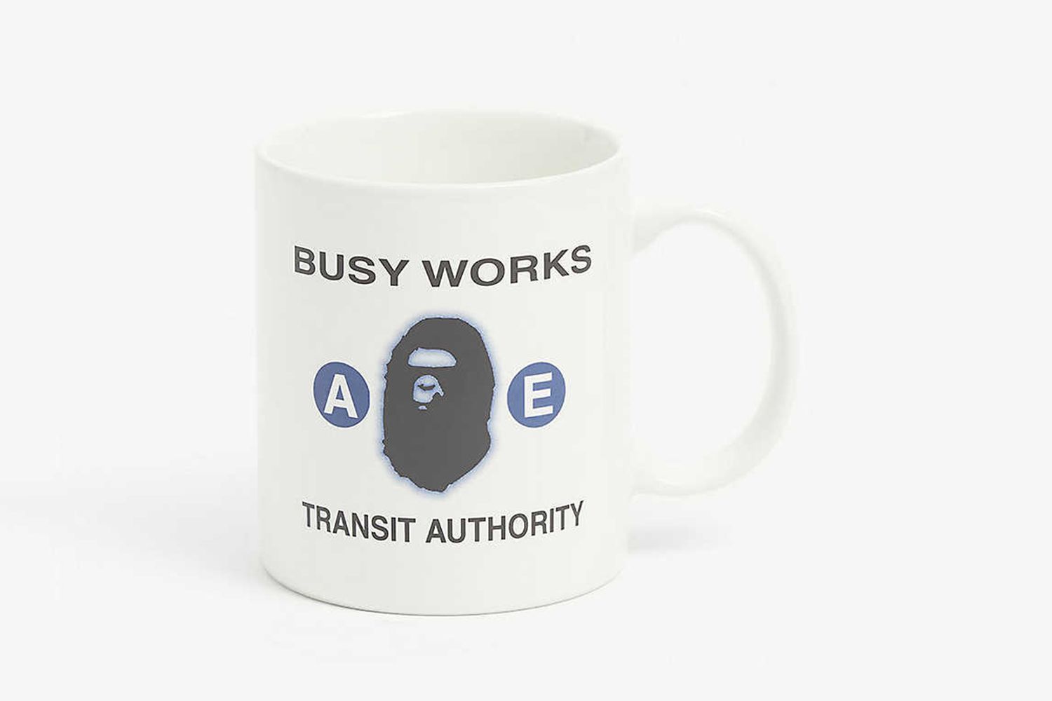 Busy Works Logo Print Ceramic Mug