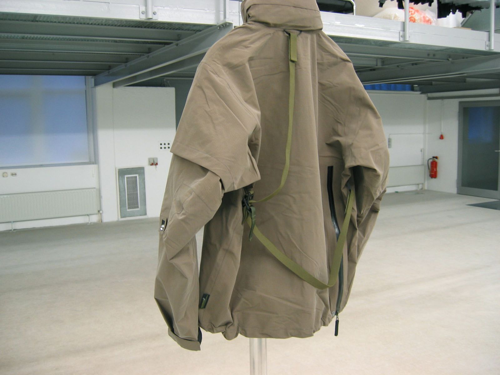 GT-J4 jacket, shot in ACRONYM's old Munich office (2004)