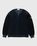 Stone Island – Corduroy Crewneck Navy Blue - Sweats - Blue - Image 1