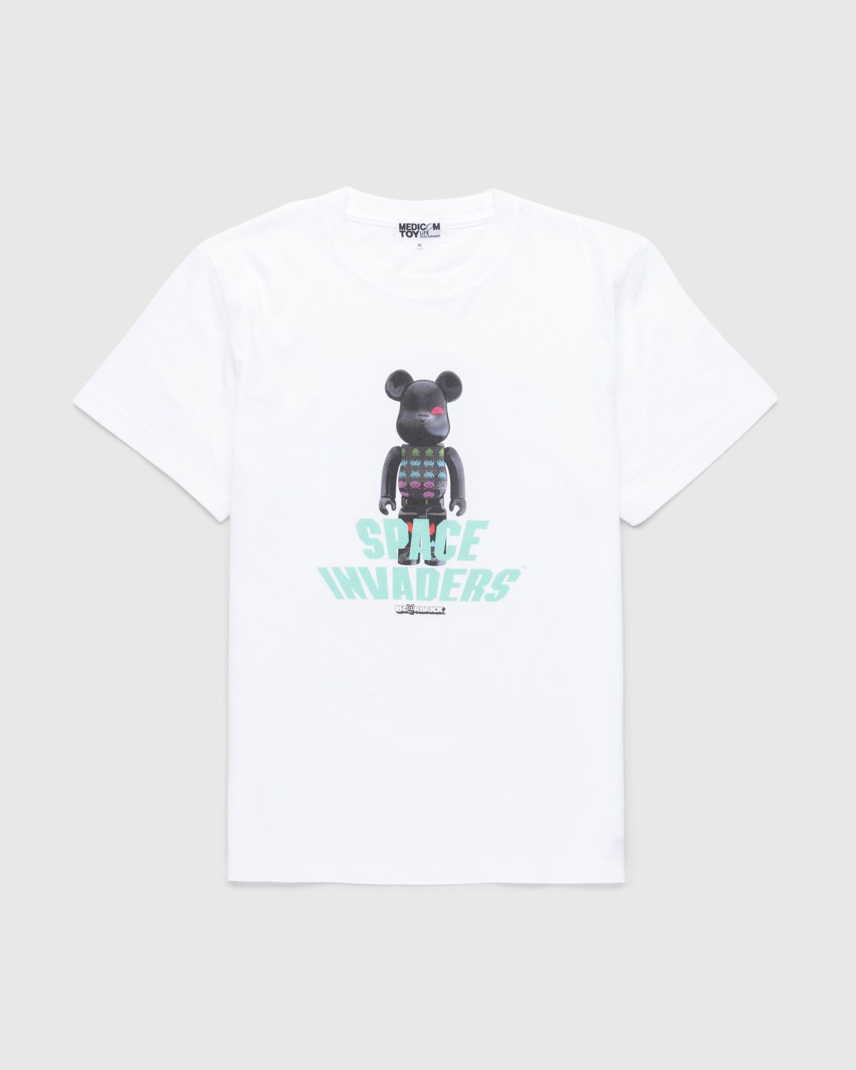 Medicom – Space Invaders Be@rtee White - Tops - White - Image 1