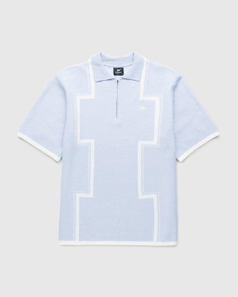 Patta – Spritz Short-Sleeve Polo Blue