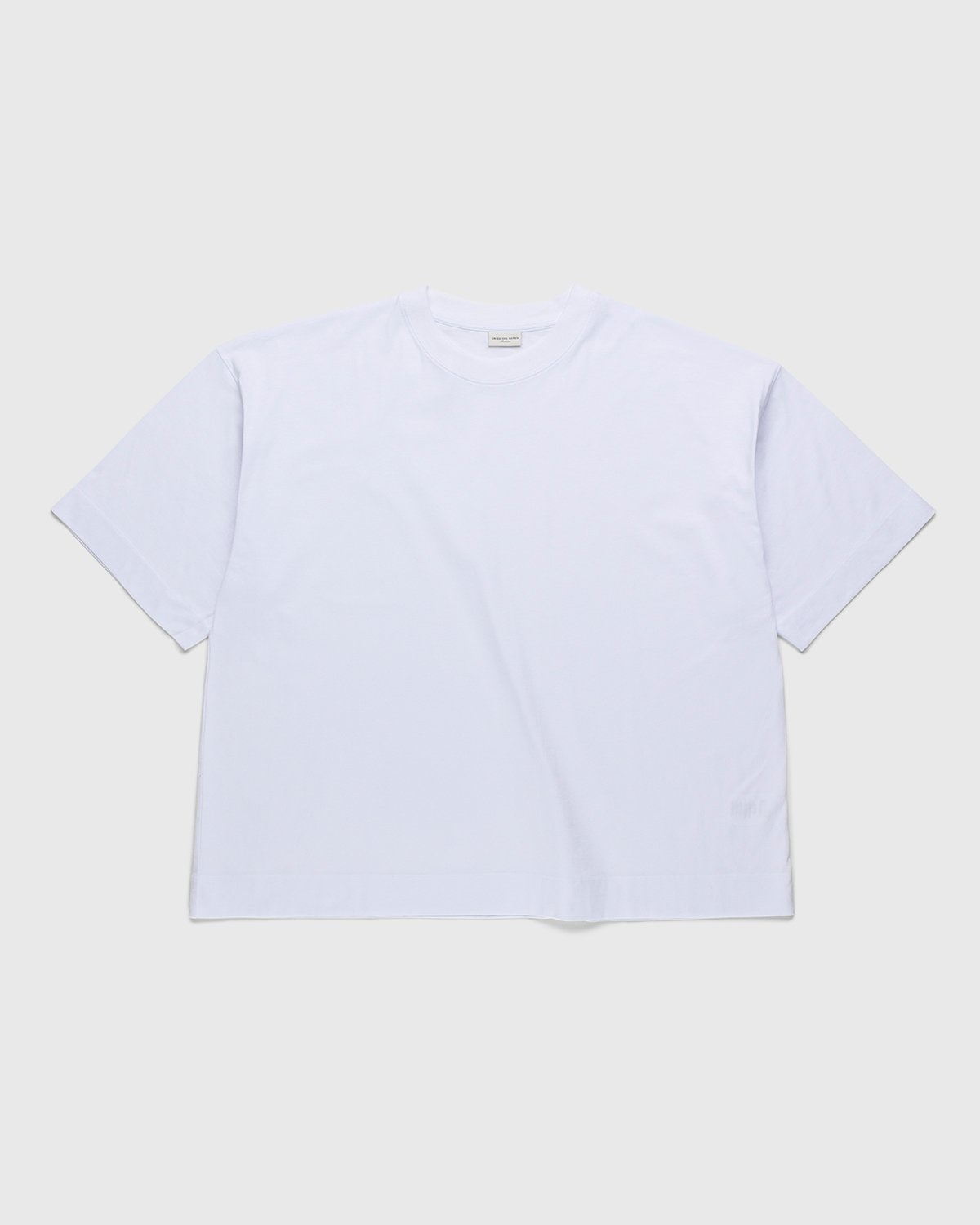 Dries van Noten – Hen Oversized T-Shirt White - T-Shirts - White - Image 2
