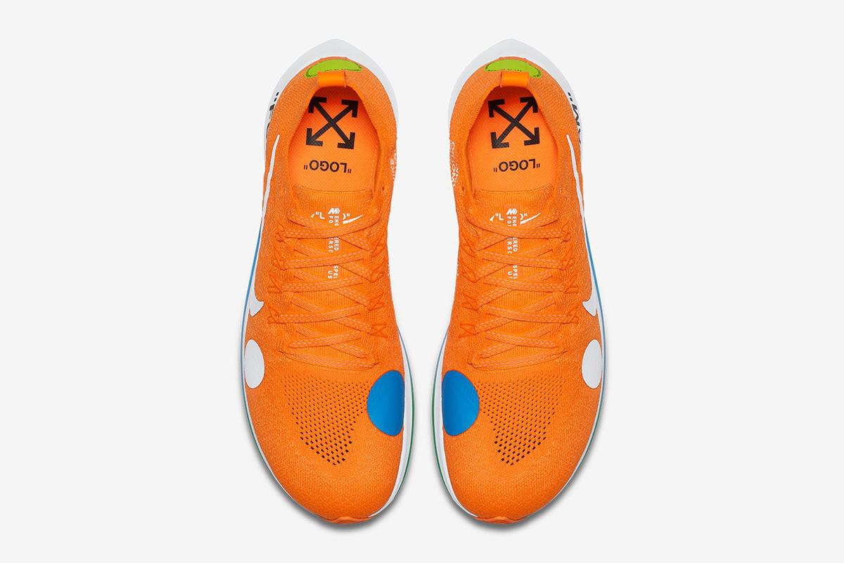 Zoom Fly Mercurial (orange)2 2018 FIFA World Cup Nike OFF-WHITE c/o Virgil Abloh