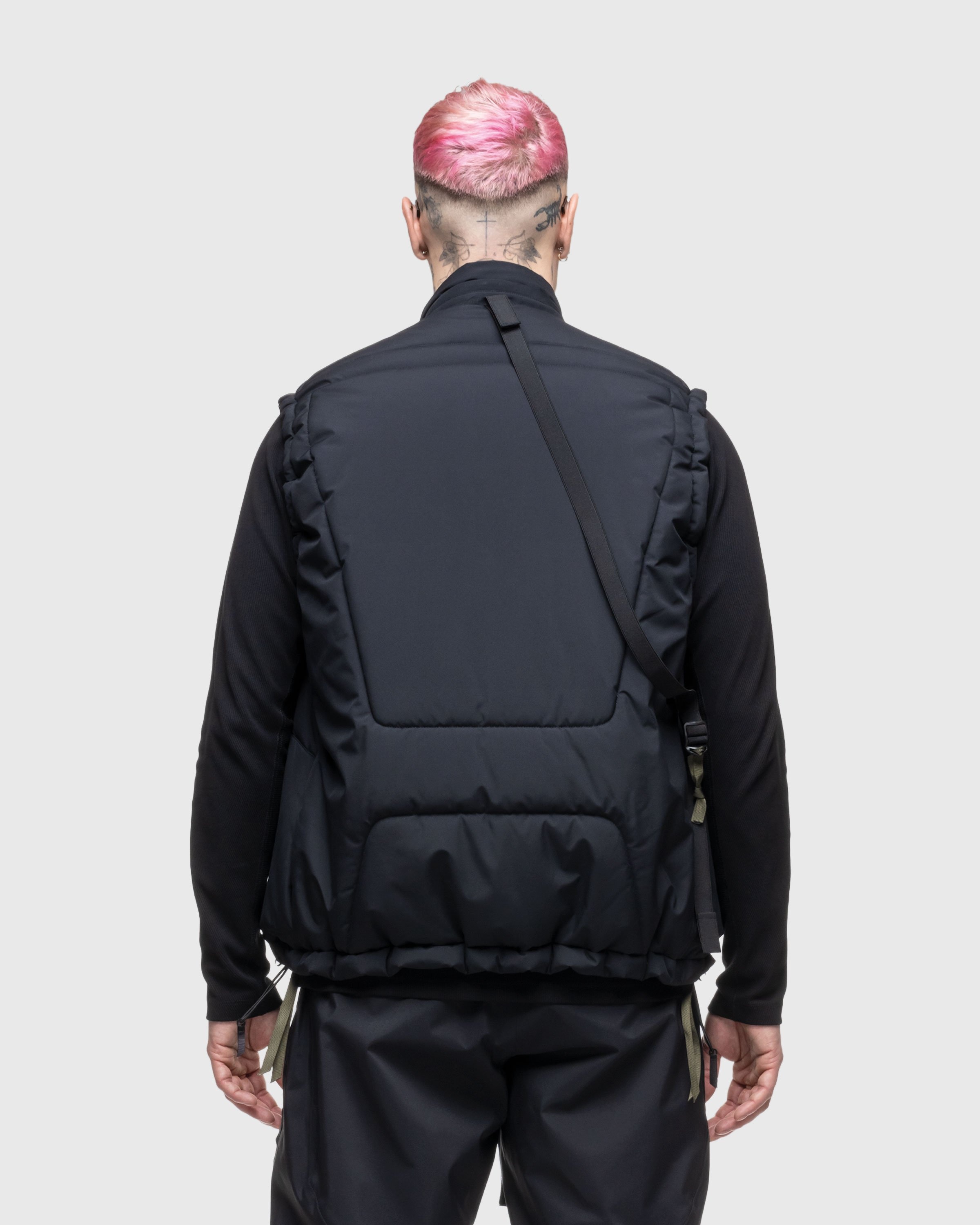 ACRONYM – V91-WS Windstopper PrimaLoft Modular Liner Vest Black - Outerwear - Black - Image 4