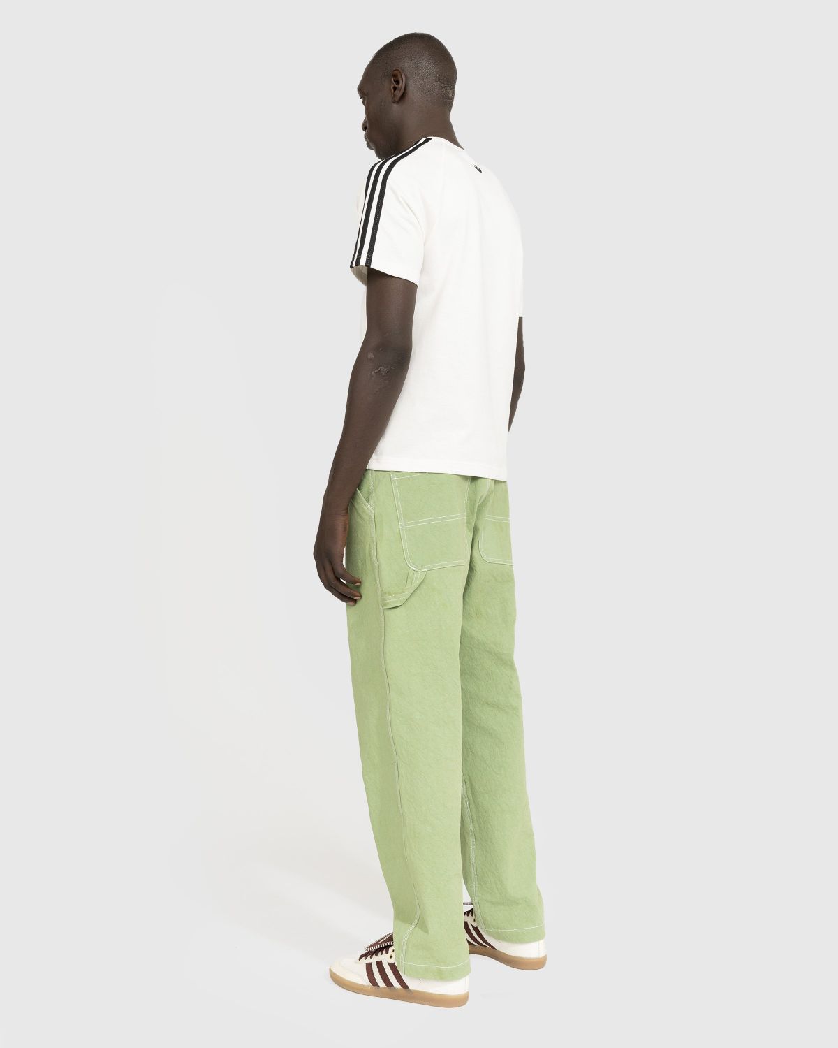 Adidas x Wales Bonner – Organic Cotton Tee Chalk White - T-shirts - White - Image 4