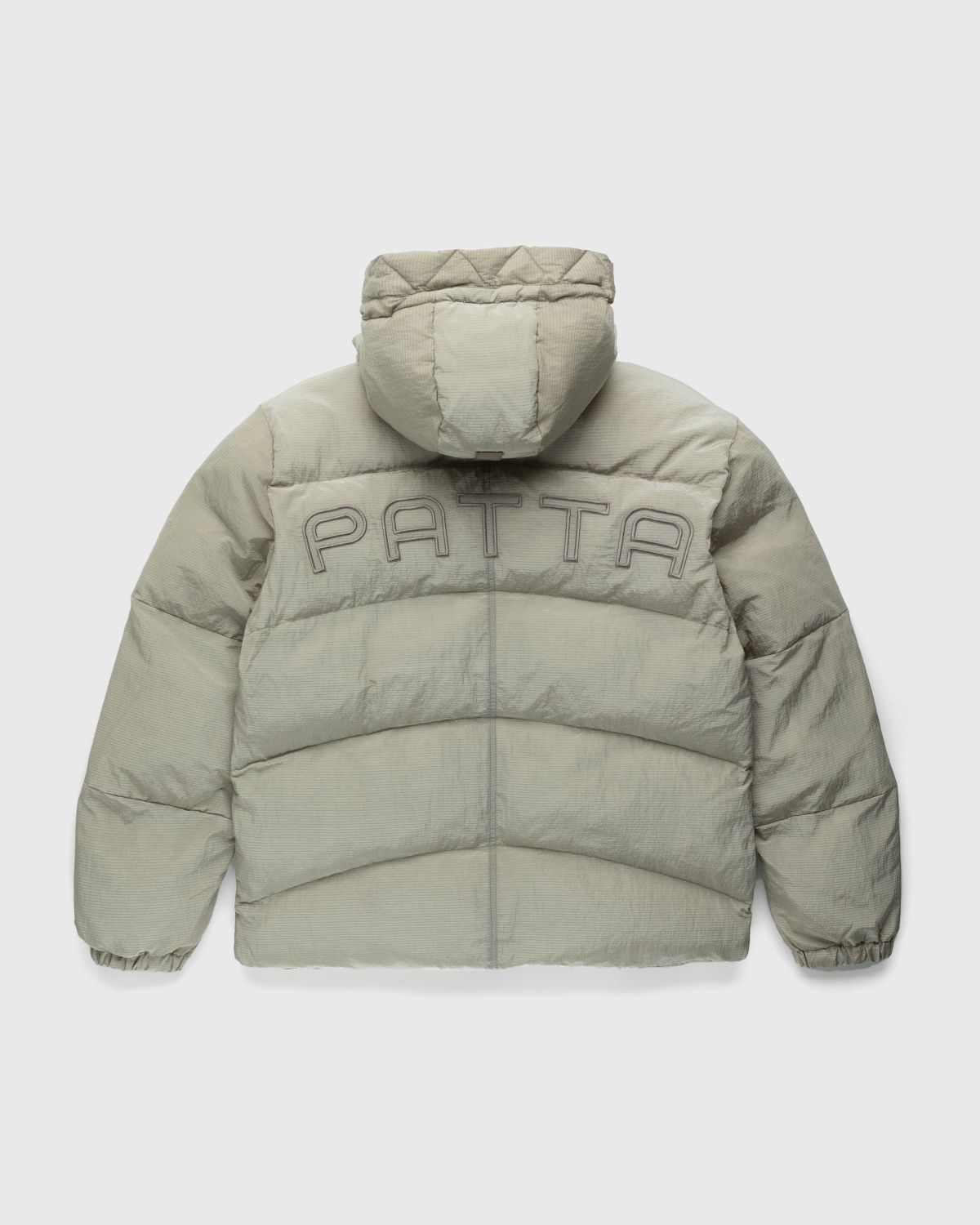 Patta – Ripstop Puffer Jacket Seneca Rock - Down Jackets - Grey - Image 2