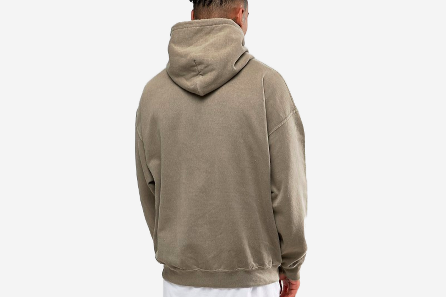 Oversized Hoodie in Stone