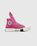 Converse x DRKSHDW – TURBODRK Chuck 70 Laceless Hi Pink - High Top Sneakers - Pink - Image 1