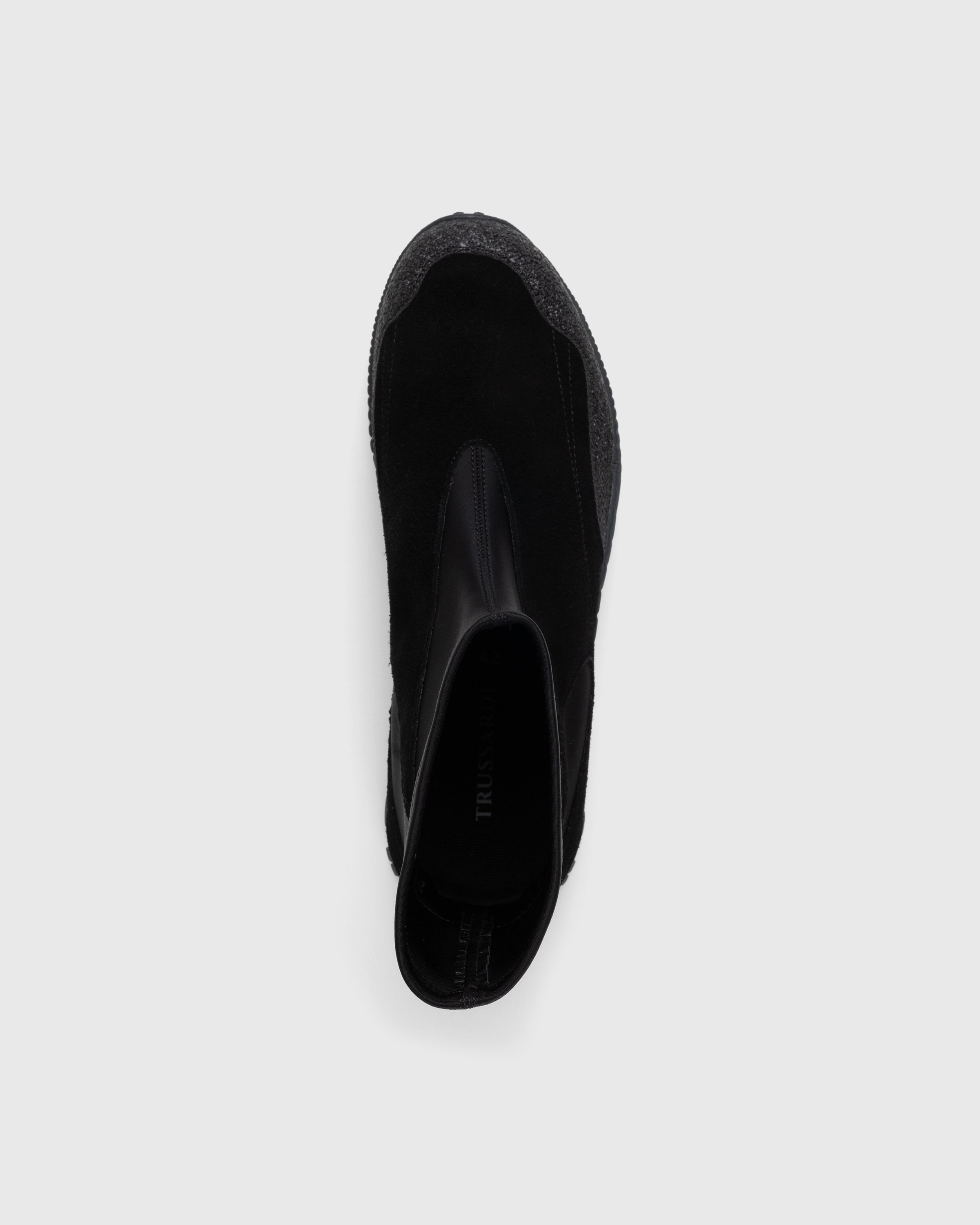 Trussardi – Neo Sock Sneaker Black - Low Top Sneakers - Black - Image 5