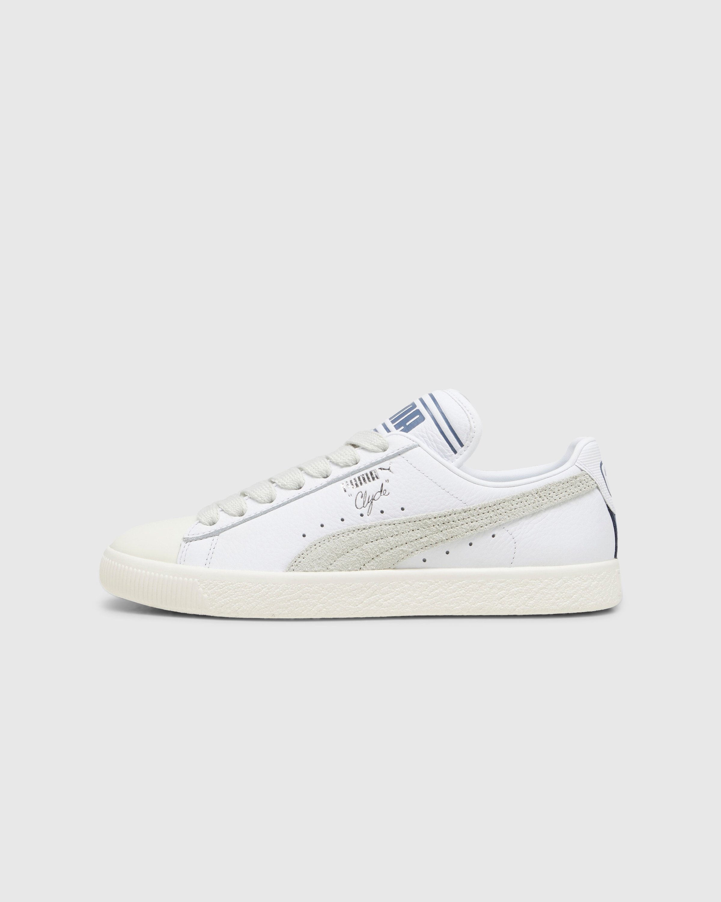 Puma – Clyde Rhuigi Pristine/Sedate Gray/White - Sneakers - White - Image 2