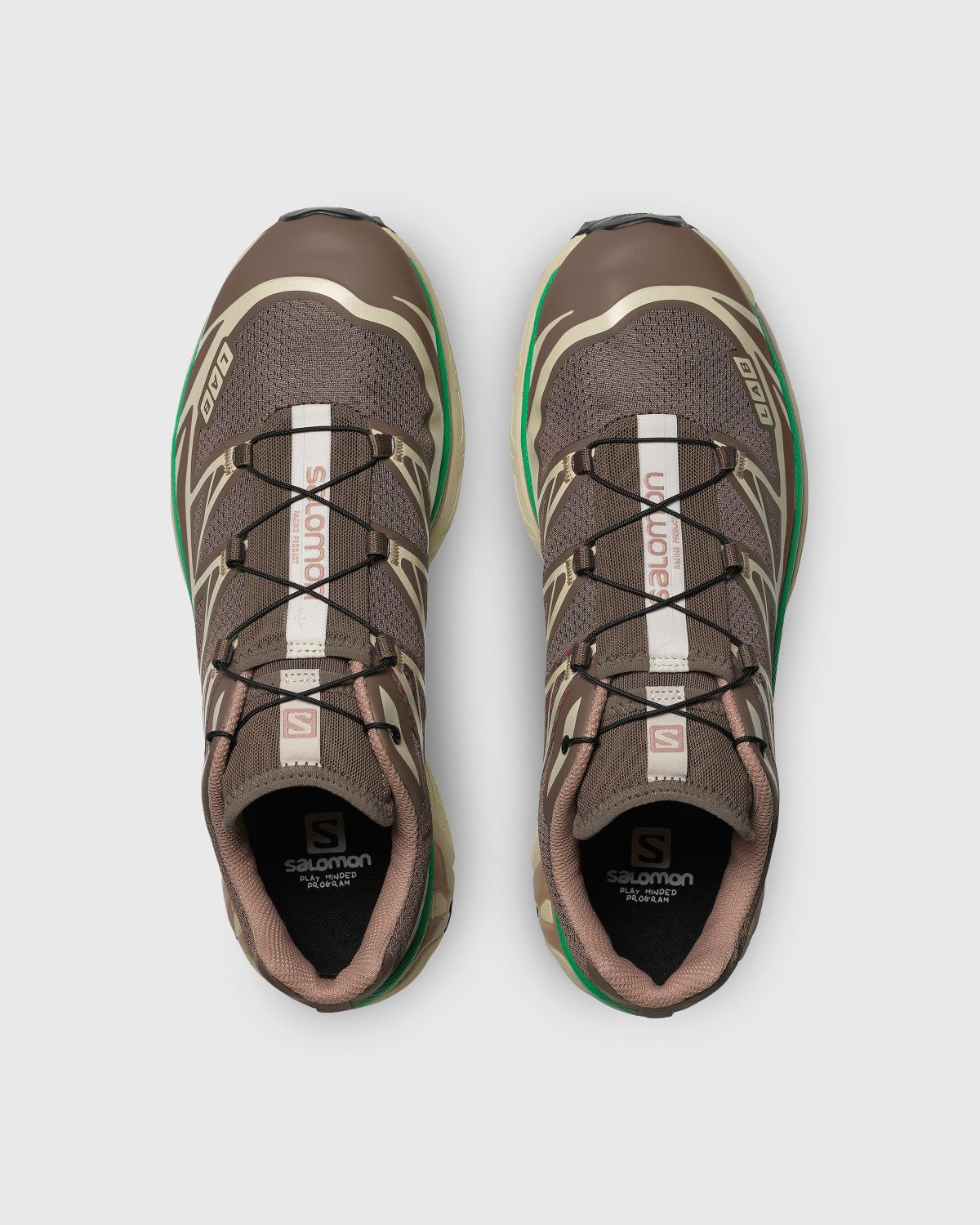 Salomon – XT-6 Mindful 2 Falcon/Almond Milk/Bright Green - Sneakers - Multi - Image 4