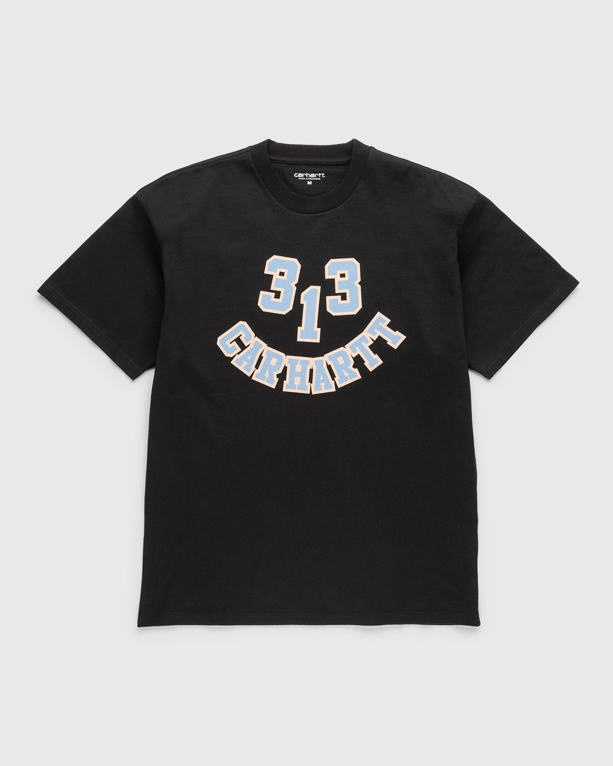 Carhartt WIP – 313 Smile T-Shirt Black - T-Shirts - Black - Image 1